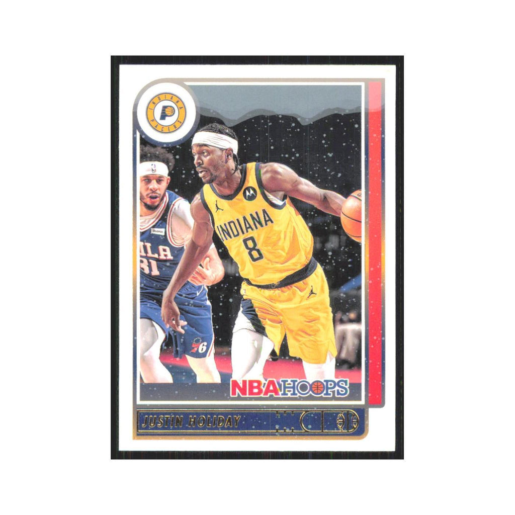 Justin Holiday 2021 NBA Hoops #183 Indiana Pacers Basketball Card NM