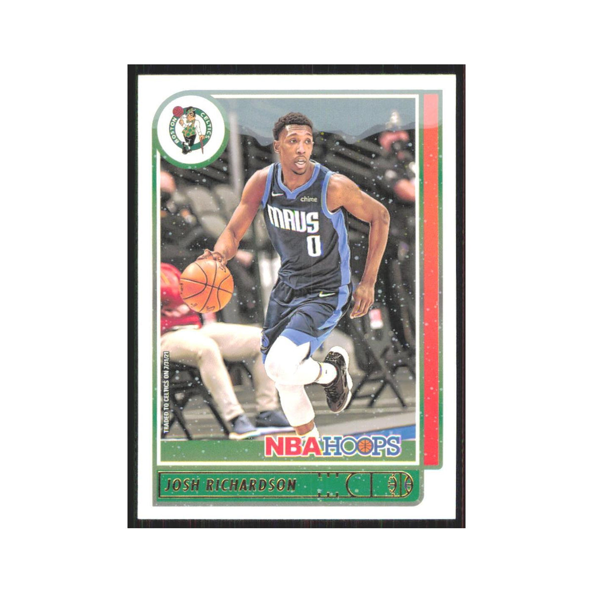 Josh Richardson 2021 NBA Hoops #92 Boston Celtics Basketball Card NM