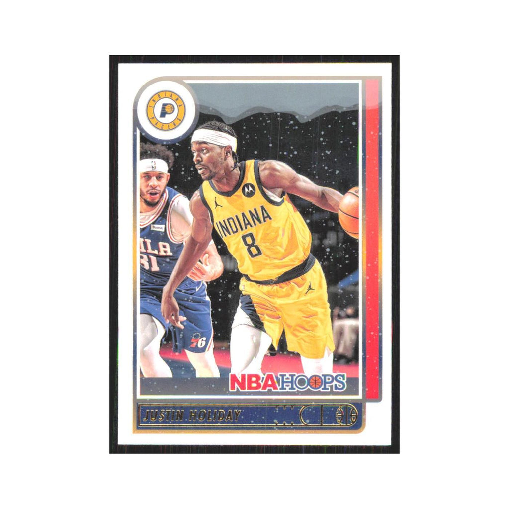 Justin Holiday 2021 NBA Hoops #183 Indiana Pacers Basketball Card NM