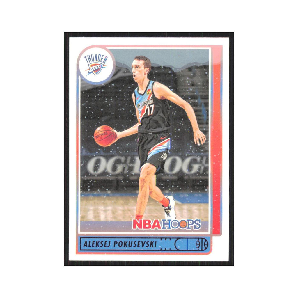 Aleksej Pokusevski 2021 NBA Hoops #13 Oklahoma City Thunder Basketball Card NM