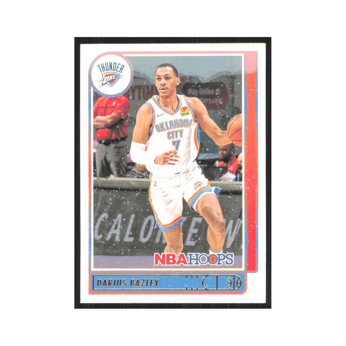 Darius Bazley 2021 NBA Hoops #23 Oklahoma City Thunder Basketball Card NM