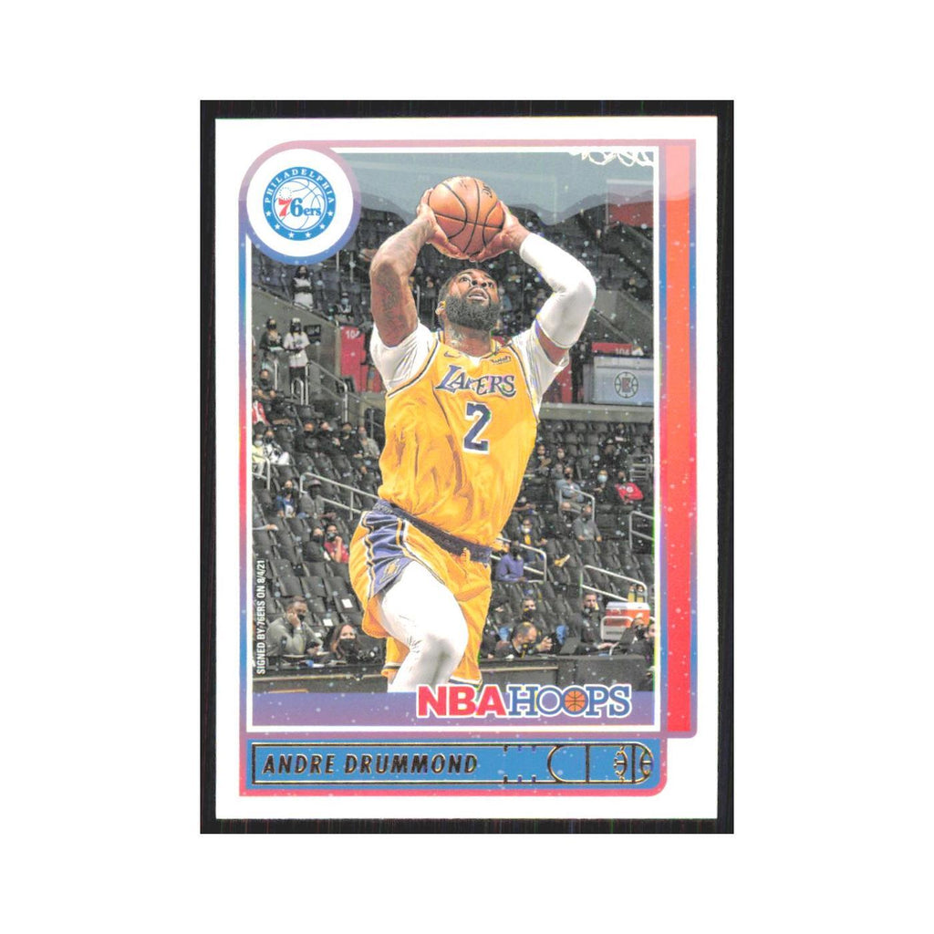 Andre Drummond 2021 NBA Hoops #186 Philadelphia 76ers Basketball Card NM