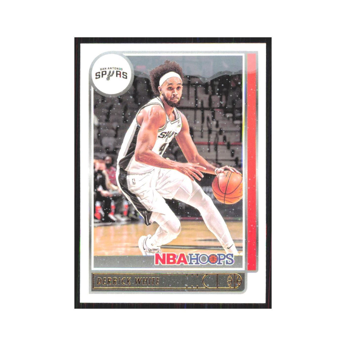 Derrick White 2021 NBA Hoops #24 San Antonio Spurs Basketball Card NM