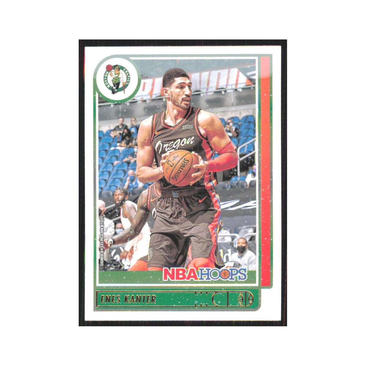 Enes Kanter 2021 NBA Hoops #111 Boston Celtics Basketball Card NM