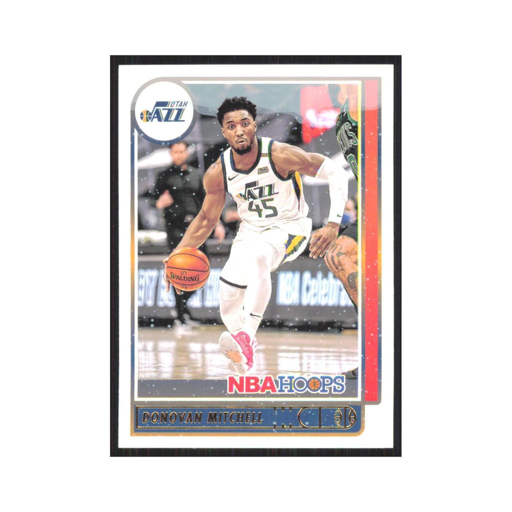 Donovan Mitchell 2021 NBA Hoops #139 Utah Jazz Basketball Card NM