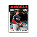 Al Holland 1986 O-Pee-Chee #369 California Angels Baseball Card NM