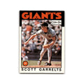 Scott Garrelts 1986 O-Pee-Chee #395 San Francisco Giants Baseball Card NM