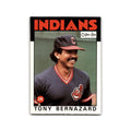 Tony Bernazard 1986 O-Pee-Chee #354 Cleveland Indians Baseball Card NM