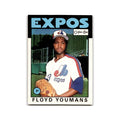 Floyd Youmans Rookie 1986 O-Pee-Chee #346 Montreal Expos Baseball Card NM