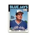 Bobby Cox 1986 O-Pee-Chee #359 Atlanta Braves Baseball Card NM