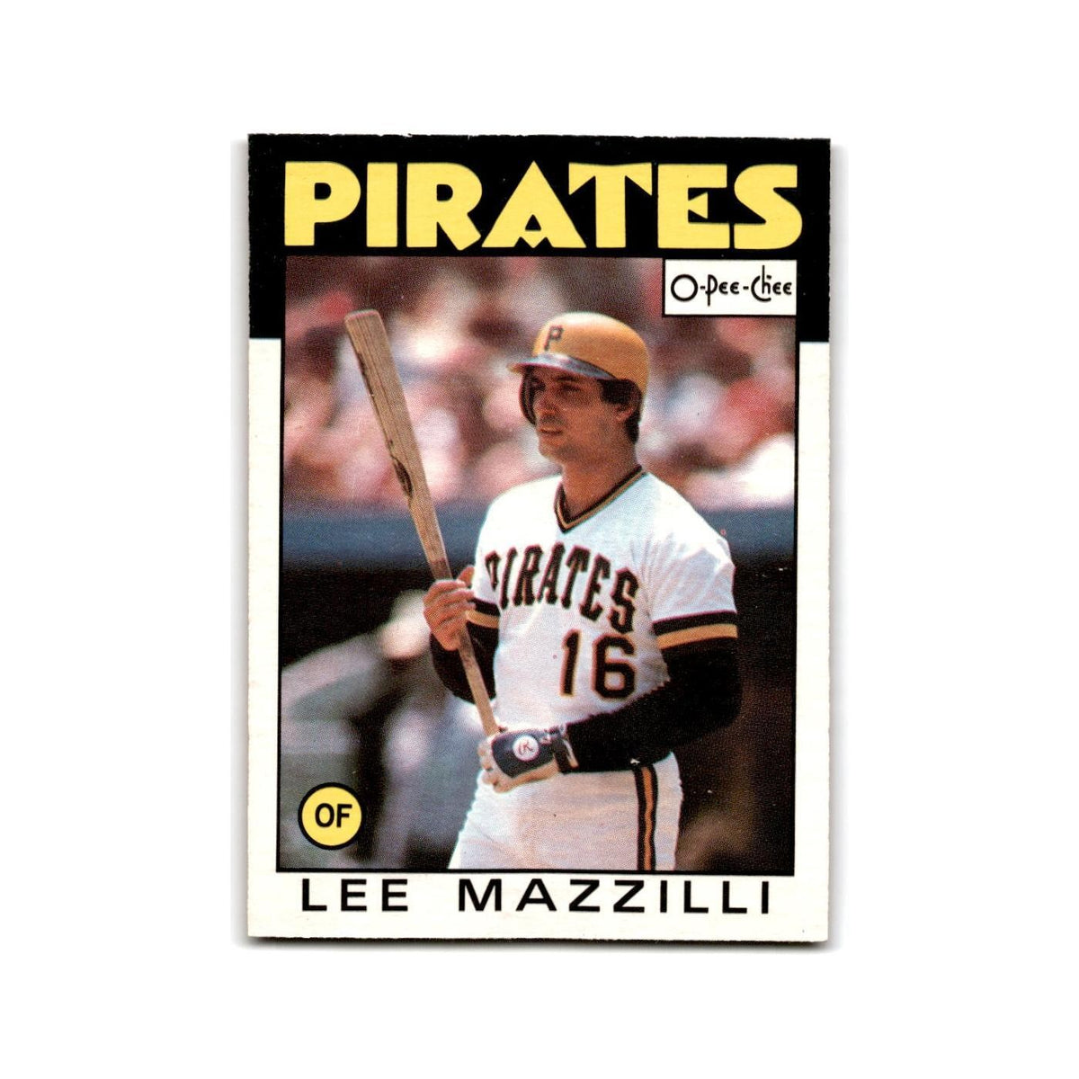 Lee Mazzilli 1986 O-Pee-Chee #373 Pittsburgh Pirates Baseball Card NM
