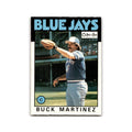 Buck Martinez 1986 O-Pee-Chee #363 Toronto Blue Jays Baseball Card NM