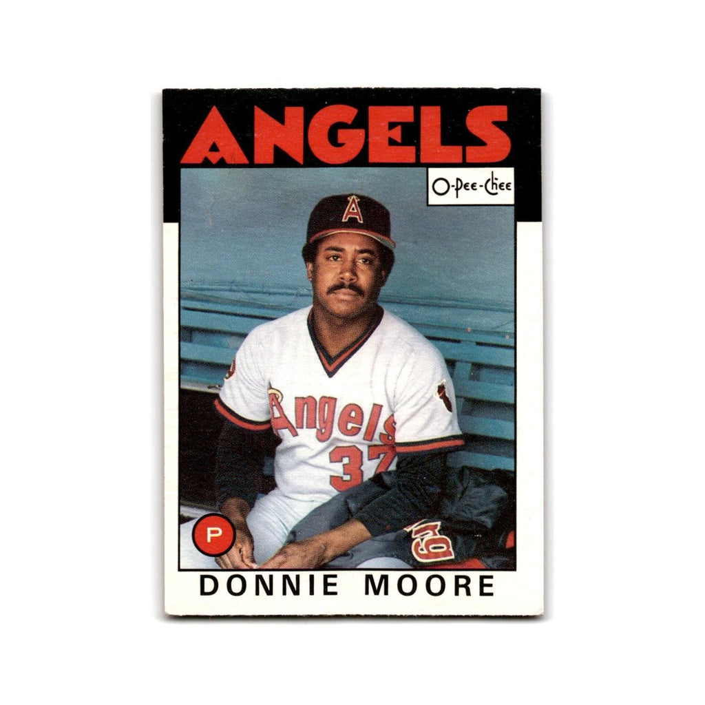 Donnie Moore 1986 O-Pee-Chee #345 California Angels Baseball Card NM