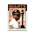 Jeff Leonard 1986 O-Pee-Chee #381 San Francisco Giants Baseball Card NM