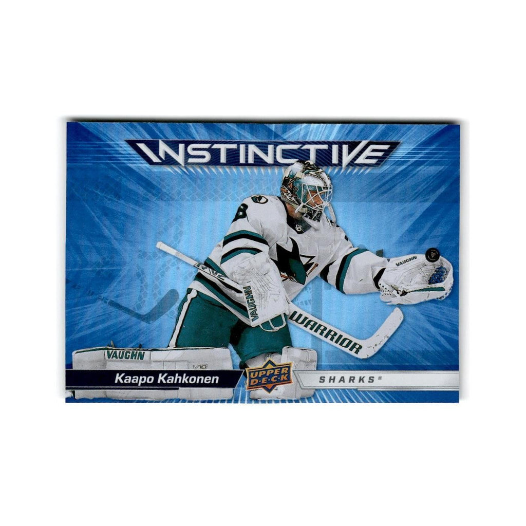 2023 Upper Deck Instinctive Kaapo Kahkonen San Jose Sharks #IN-14