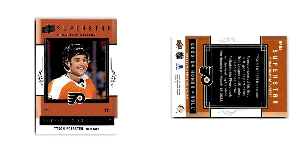 2023 Upper Deck Honor Roll Tyson Foerster Philadelphia Flyers #HR54