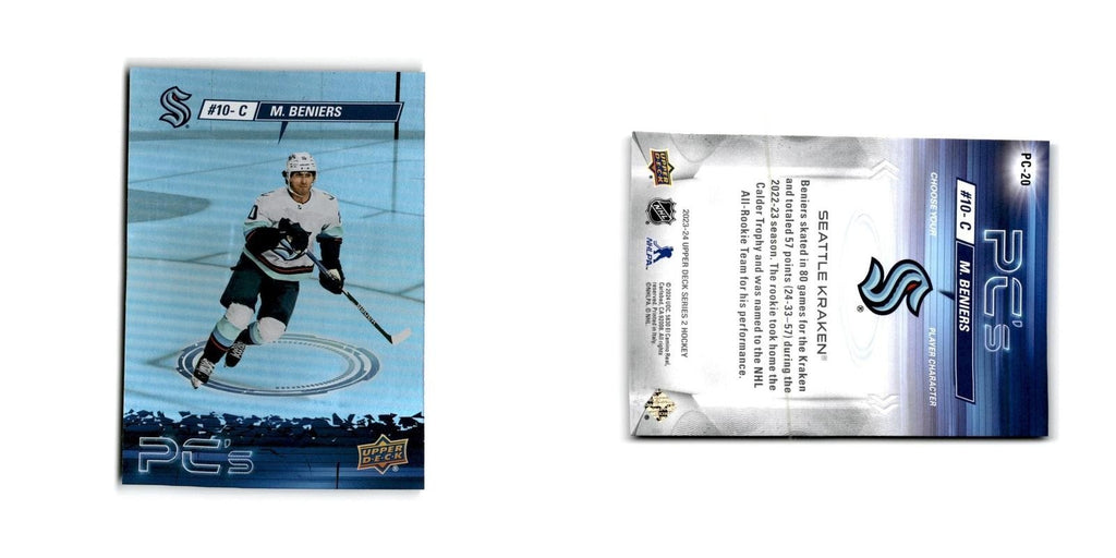 2023 Upper Deck PCs Matty Beniers Seattle Kraken #PC20