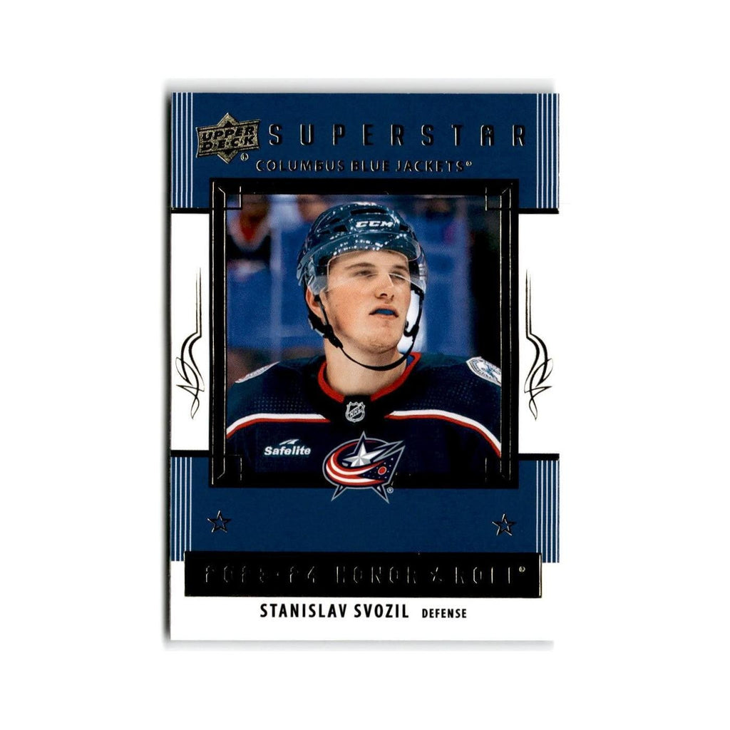 2023 Upper Deck Honor Roll Stanislav Svozil Columbus Blue Jackets #HR49