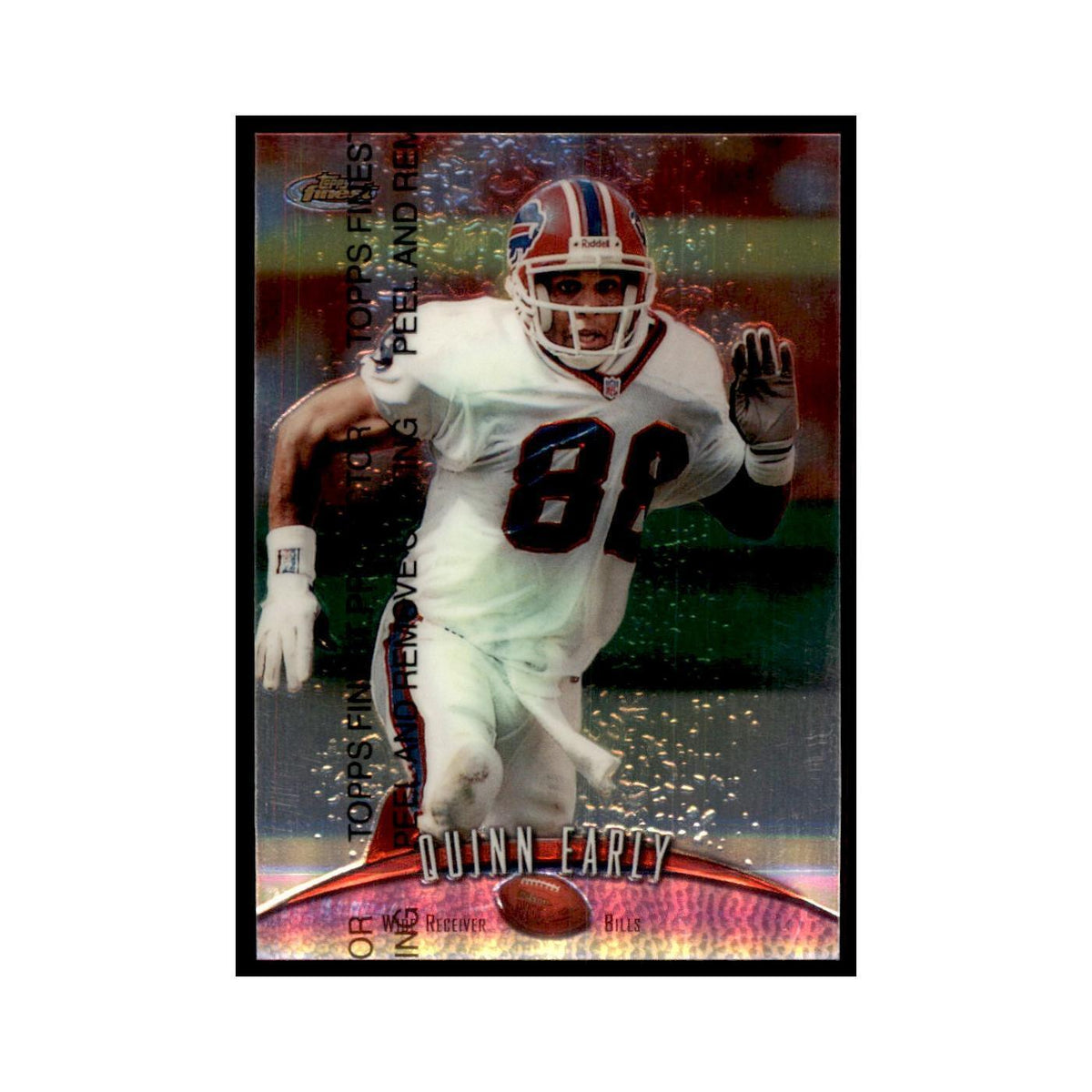 1998 Topps Finest w/coating Quinn Early Football Cards #79