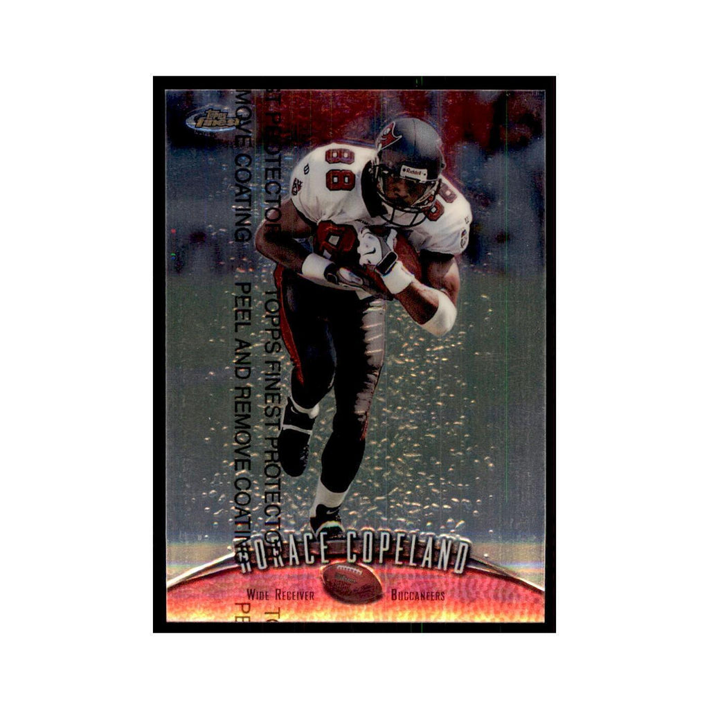 1998 Topps Finest w/coating Horace Copeland Football Cards #52