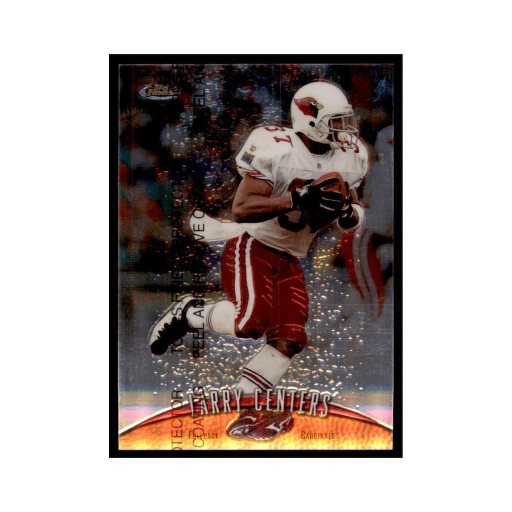 1998 Topps Finest w/coating Larry Centers Football Cards #65
