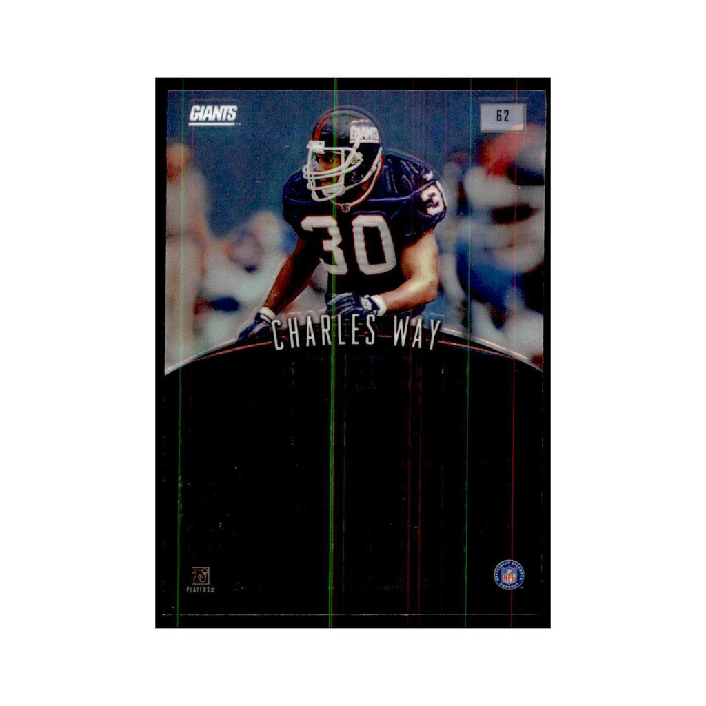 1998 Topps Finest Charles Way Football Cards #62