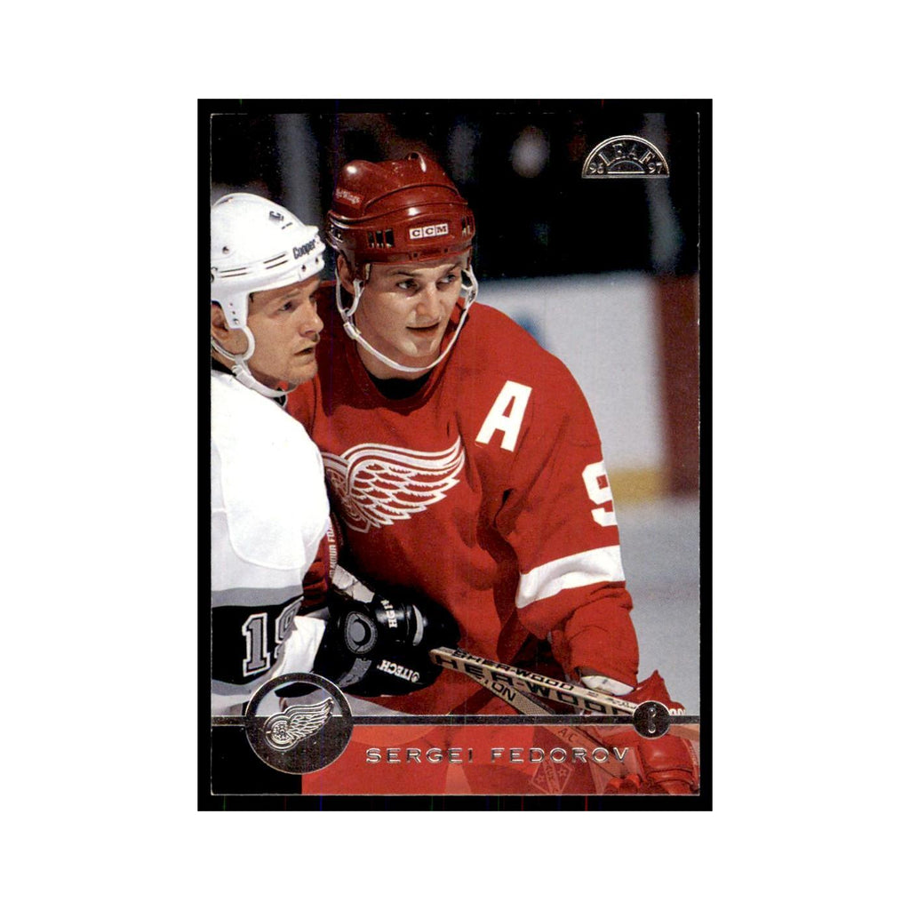 Sergei Fedorov 1996 Leaf #1 Hockey Cards Hockey Card NM