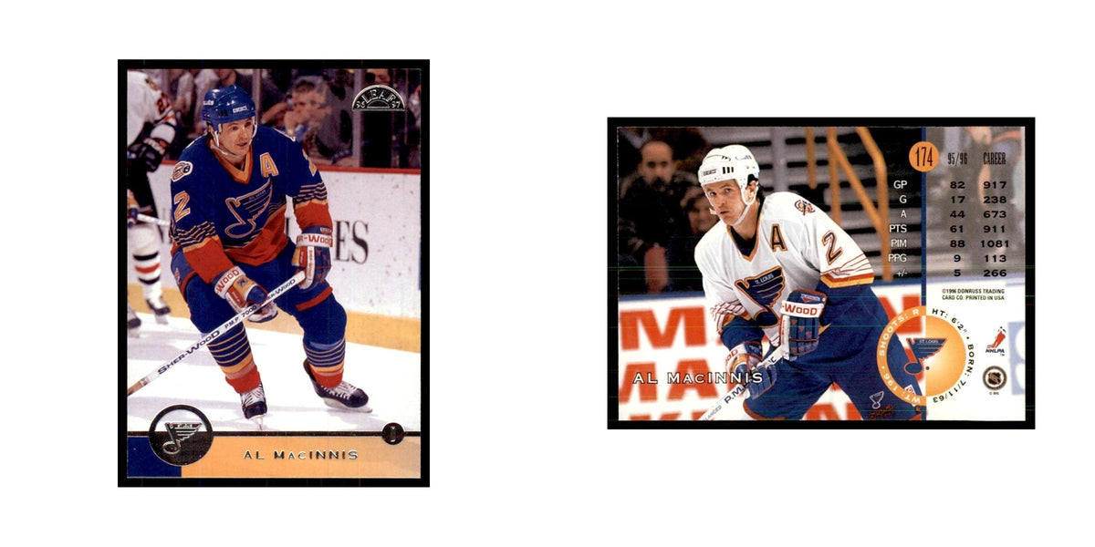 Al MacInnis 1996 Leaf #174 Hockey Cards Hockey Card NM