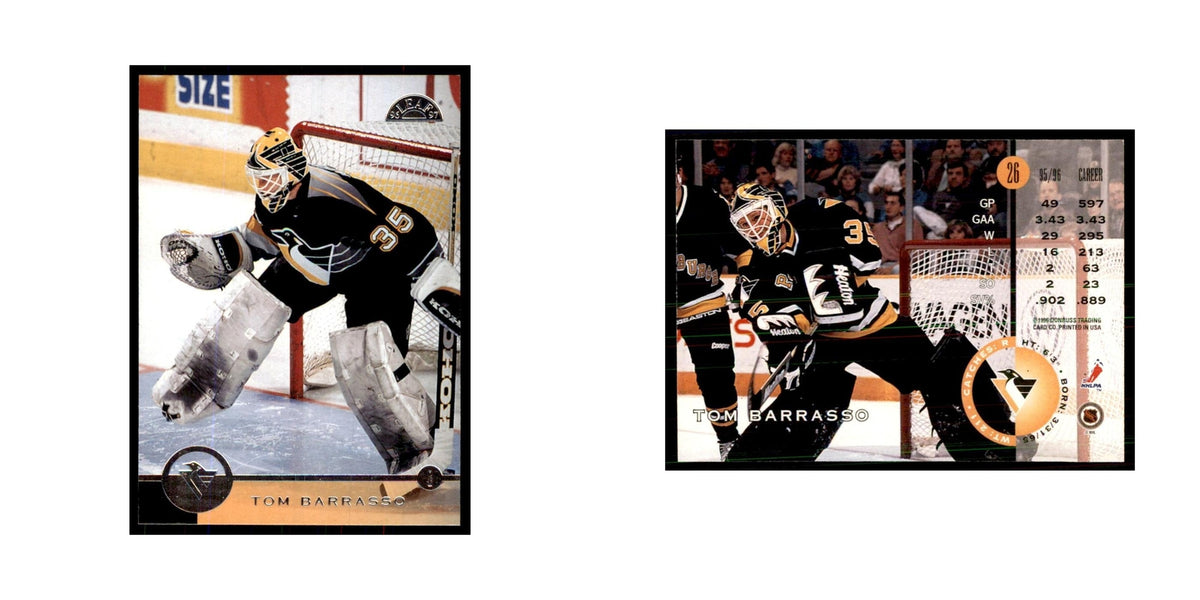 Tom Barrasso 1996 Leaf #26 Hockey Cards Hockey Card NM