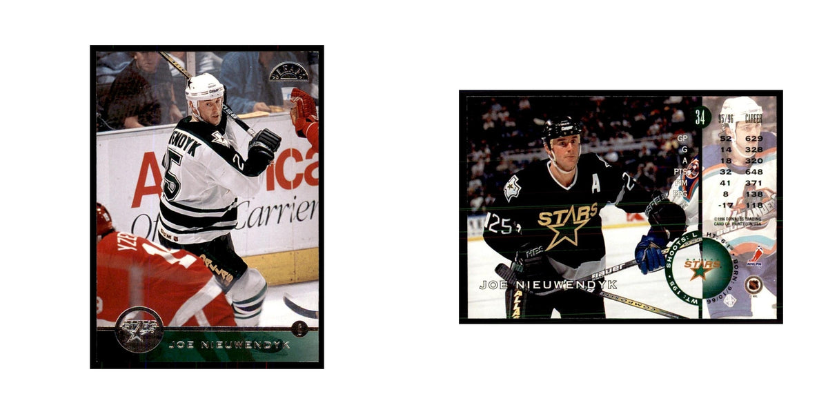 Joe Nieuwendyk 1996 Leaf #34 Hockey Cards Hockey Card NM