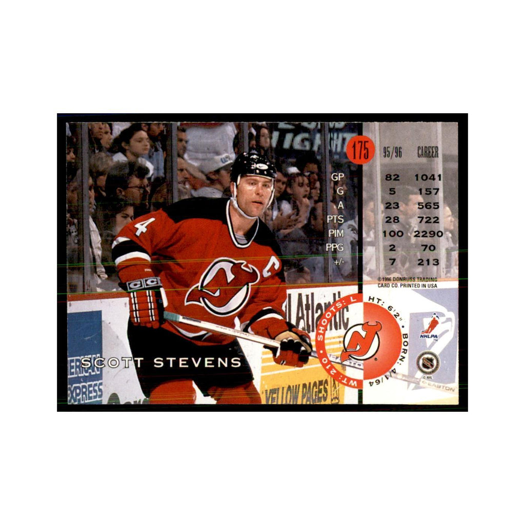 Scott Stevens 1996 Leaf #175 Hockey Cards Hockey Card NM