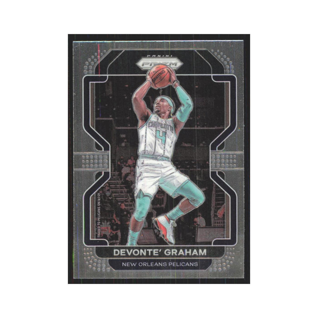 Devonte' Graham 2021 Panini Prizm #184 New Orleans Pelicans Basketball Card NM