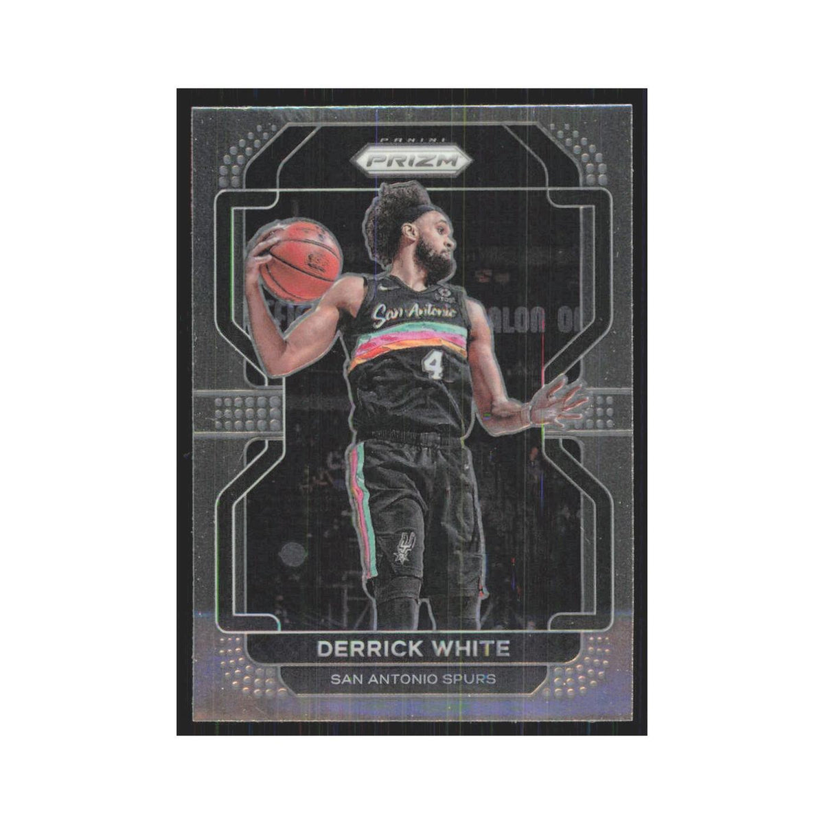 Derrick White 2021 Panini Prizm #19 San Antonio Spurs Basketball Card NM