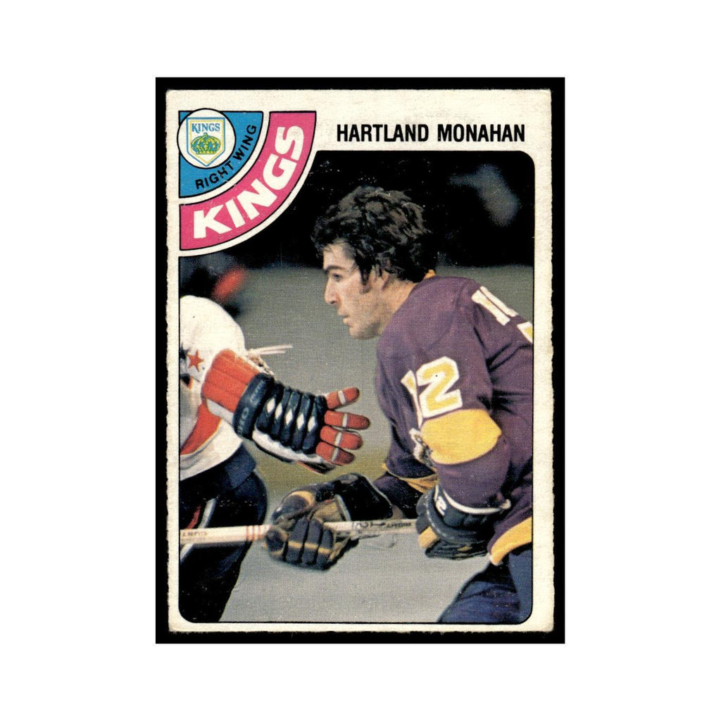 Hartland Monahan 1978 O-Pee-Chee (Damaged) #393 Los Angeles Kings Poor