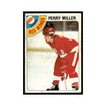 Perry Miller 1978 O-Pee-Chee #16 Detroit Red Wings Hockey Card VG