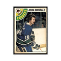 John Grisdale 1978 O-Pee-Chee #318 Vancouver Canucks Hockey Card VG
