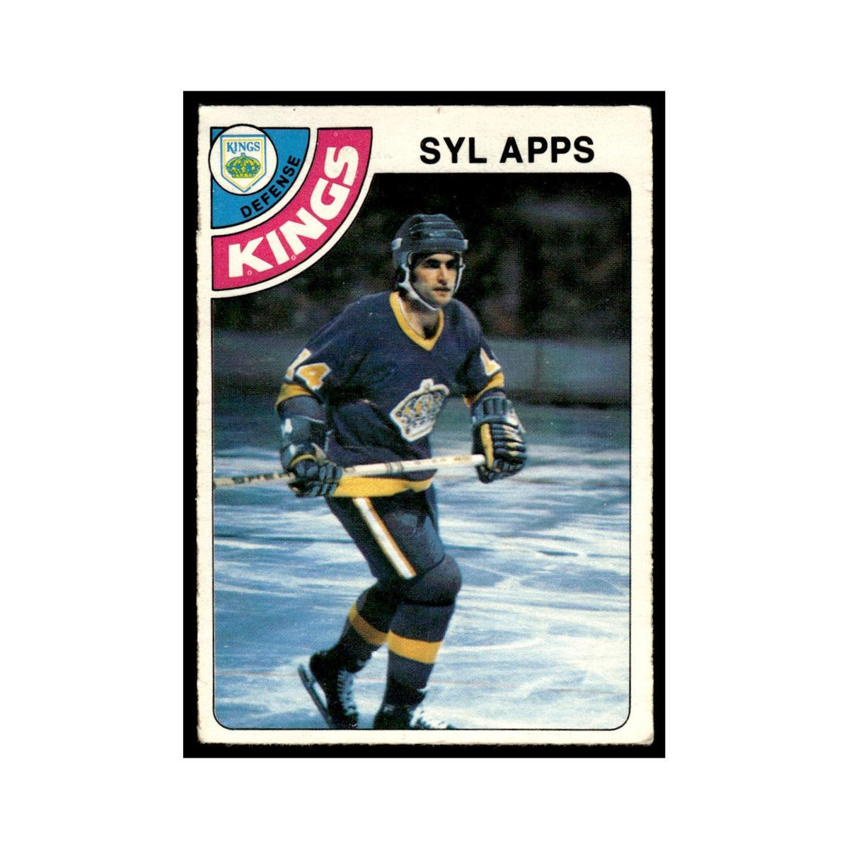 Syl Apps Jr. 1978 O-Pee-Chee #56 Los Angeles Kings Hockey Card VG