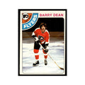 Barry Dean 1978 O-Pee-Chee (Damaged) #142 Philadelphia Flyers Hockey Card Poor
