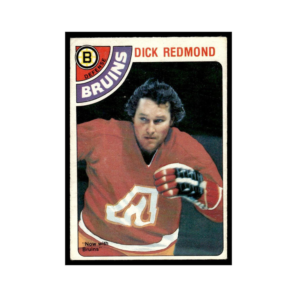 Dick Redmond 1978 O-Pee-Chee #23 Boston Bruins Hockey Card VG