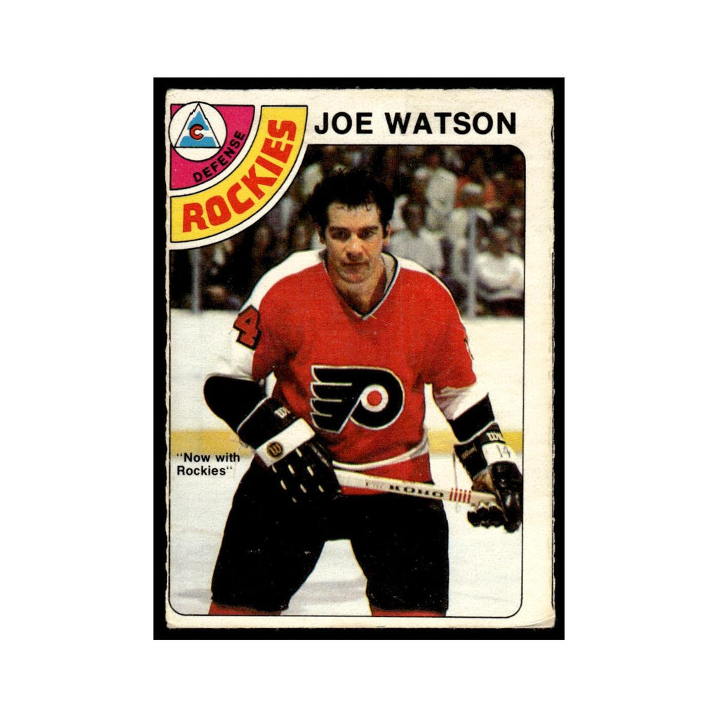 Joe Watson 1978 O-Pee-Chee #43 Colorado Rockies Hockey Card VG