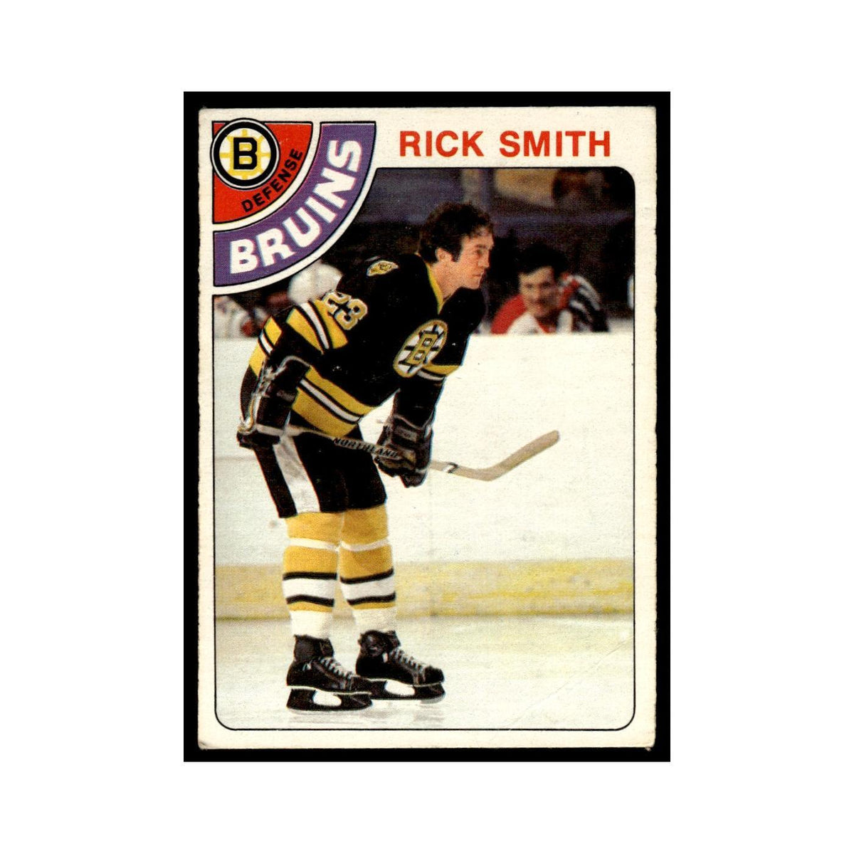 Rick Smith 1978 O-Pee-Chee #164 Boston Bruins Hockey Card VG