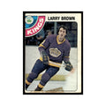 Larry Brown 1978 O-Pee-Chee (Damaged) #361 Los Angeles Kings Hockey Card Poor