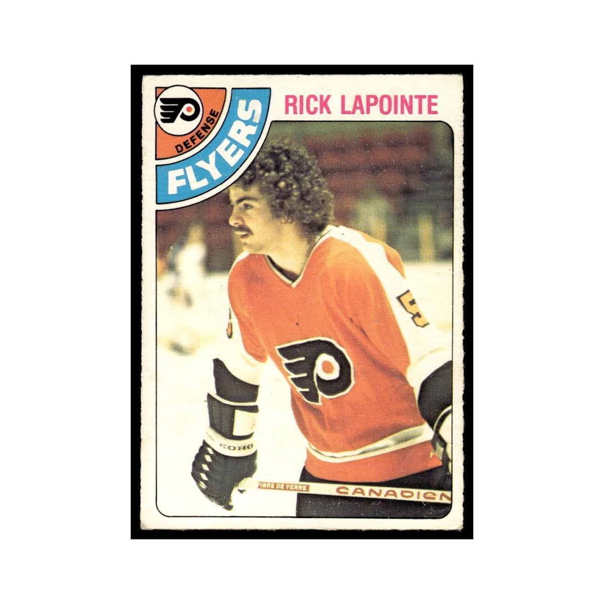 Rick Lapointe 1978 O-Pee-Chee (Damaged) #322 Philadelphia Flyers Poor