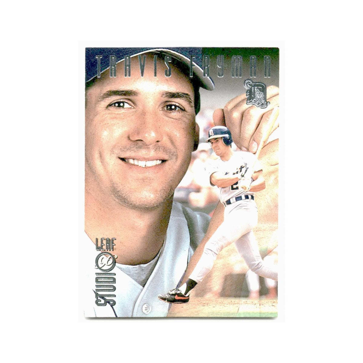 Travis Fryman 1996 Leaf Studio #113 Detroit Tigers Baseball Card NM