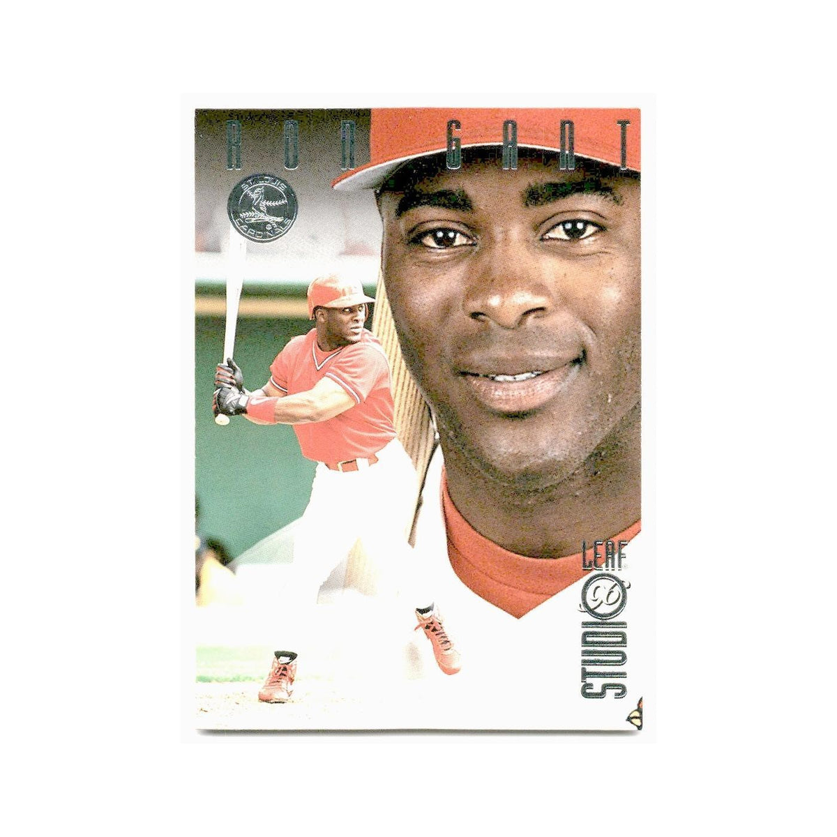 Ron Gant 1996 Leaf Studio #89 St. Louis Cardinals Baseball Card NM