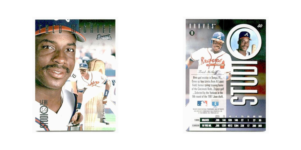 Mark Grudzielanek 1996 Leaf Studio #50 Montreal Expos Baseball Card NM