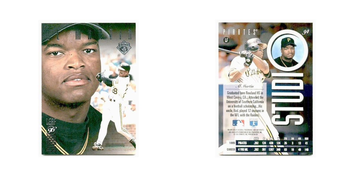 Al Martin 1996 Leaf Studio #94 Pirates Baseball Card NM