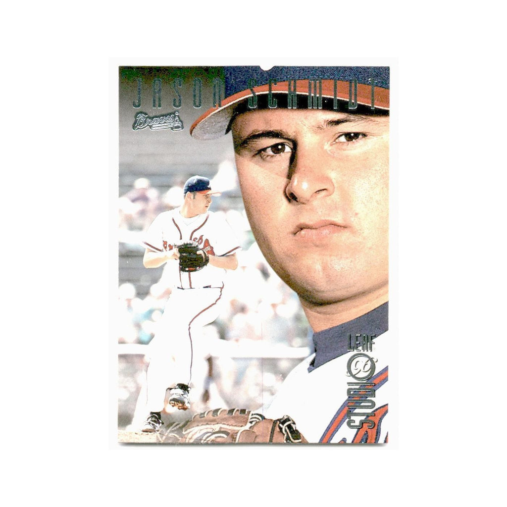 Jason Schmidt 1996 Leaf Studio #127 Atlanta Braves Baseball Card NM