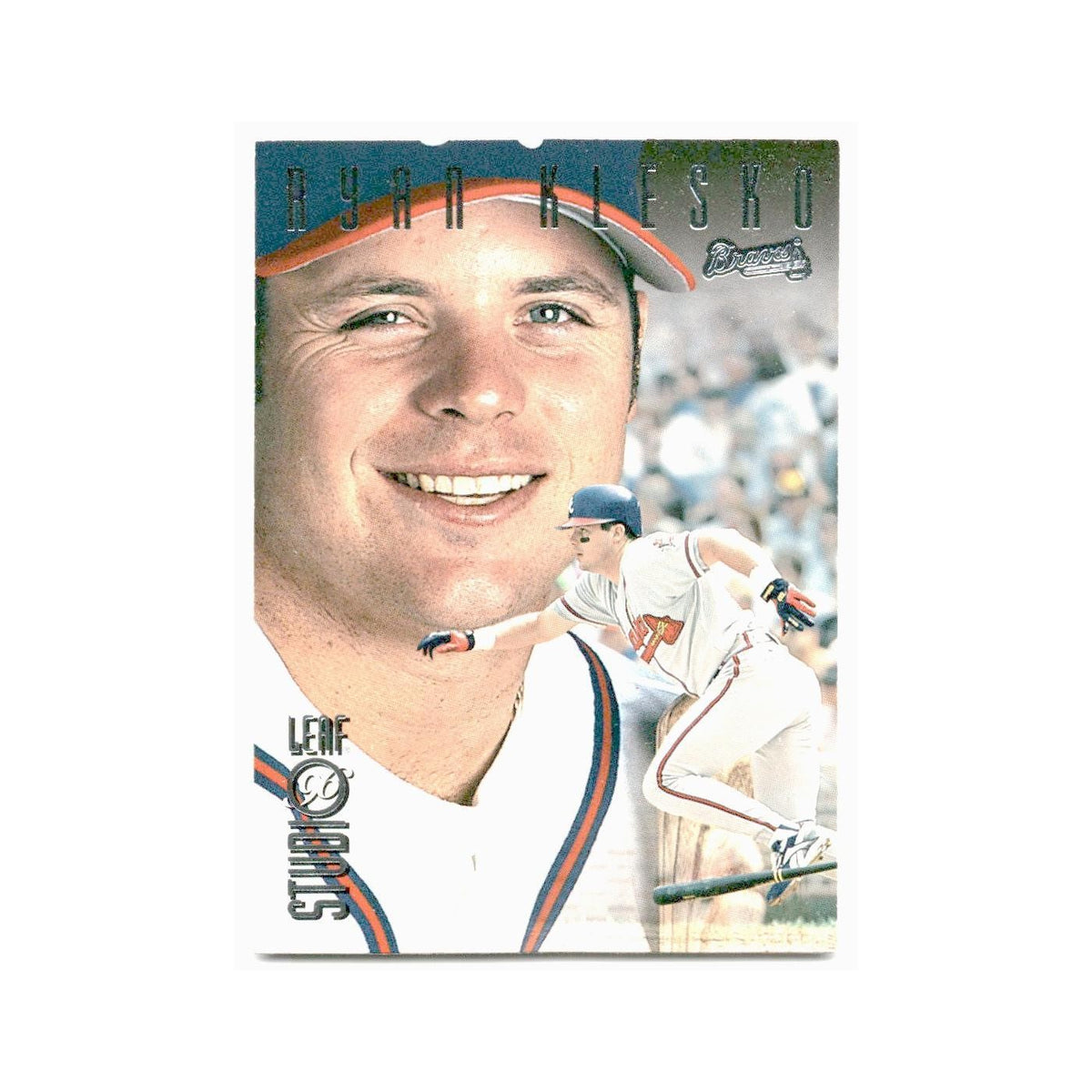 Ryan Klesko 1996 Leaf Studio #150 Atlanta Braves Baseball Card NM