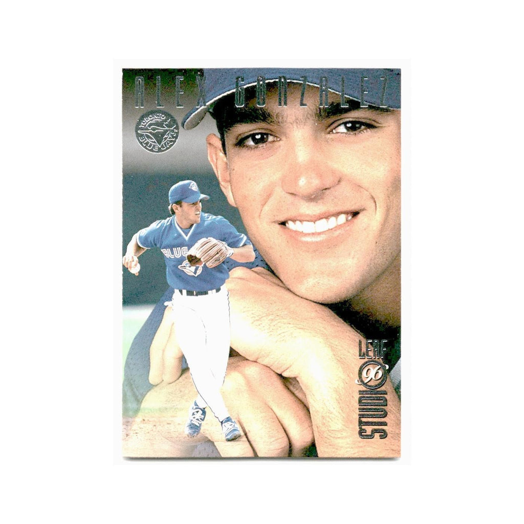 Alex Gonzalez 1996 Leaf Studio #2 Toronto Blue Jays Baseball Card NM